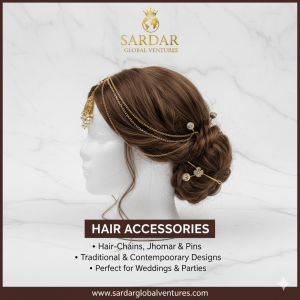 Hair Accessories – Hair-Chains, Jhoomar & Hair-Pins